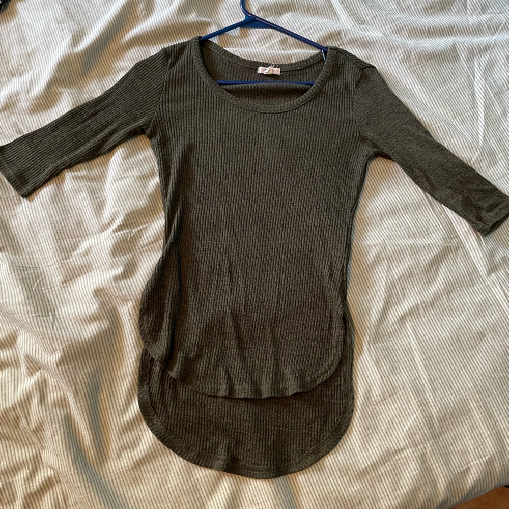 Ardene Olive Knit Top